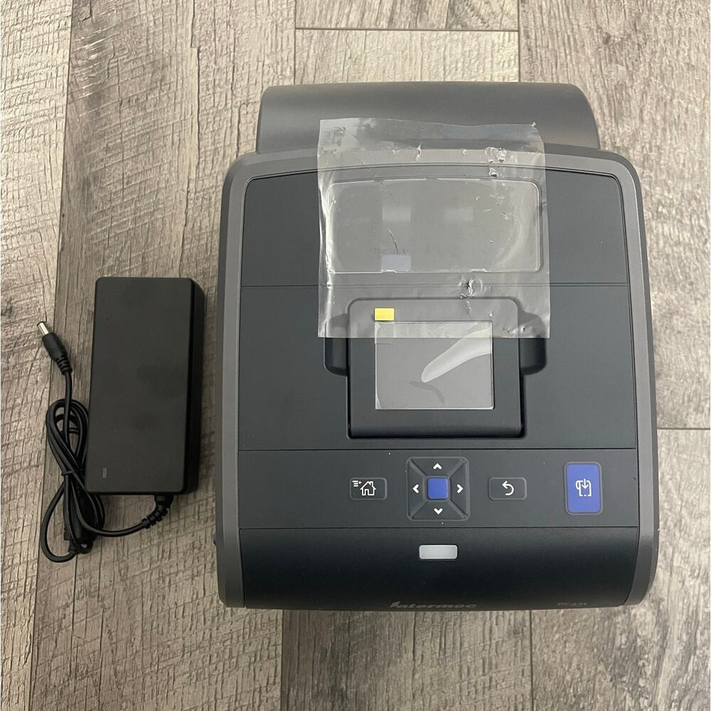 Intermec PC43t Thermal Transfer Desktop Barcode Label Printer‎ w/ AC Adapter